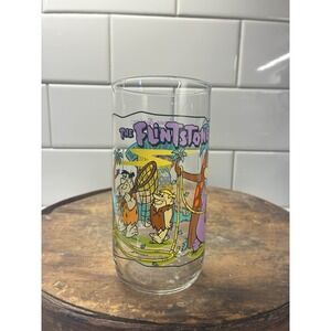 1991 Hardee's Flintstones First 30 Years Glass‎